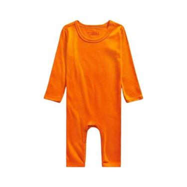 Imagem de Macacão Bb Ml Básico Reserva Mini, 1, Laranja