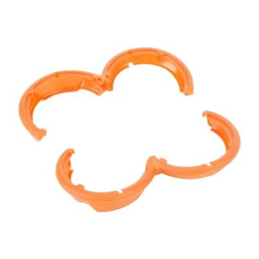 Imagem de RiToEasysports Acessórios para Drones, Anel Protetor de Hélice TPE, Absorção de Impacto, Fácil Instalação para Drone NEO, Proteção Leve e Portátil contra Colisões (Laranja)