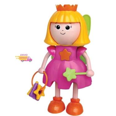 Imagem de Boneca Flora Fadinha de Atividades Brinquedo Infantil Didático Série B