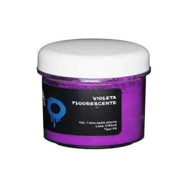 Imagem de Pigmento em Pó P/ Resina Epóxi 10gr Violeta Fluorescente - OHANA