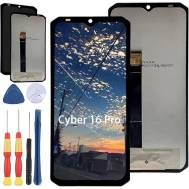 Imagem de Yuxyiony Nova tela de substituição para tela LCD Hotwav Cyber 16 Pro e acessórios de ferramenta de substituição