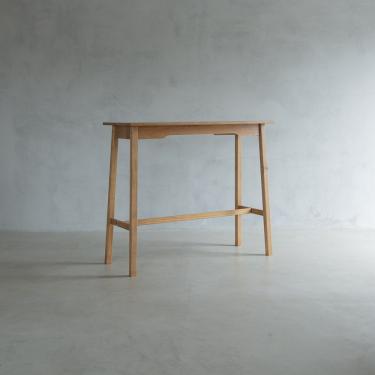 Imagem de Mesa Bancada Moema Em Madeira Verniz Amêndoa