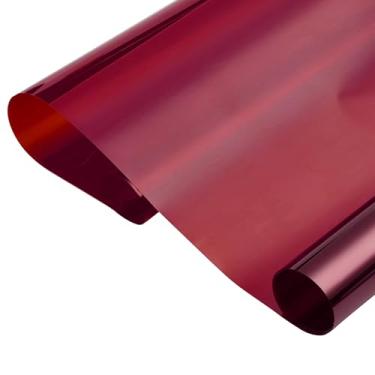 Imagem de AuMoHall Película transparente colorida para janela de privacidade diurna para casa e escritório, controle de calor anti-UV, película blackout com bloqueio solar para decoração de janelas em casa (50