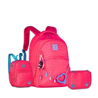 Imagem de Kit Mochila de Costas Rebecca Bonbon Juvenil Meninas Original 2026 - C