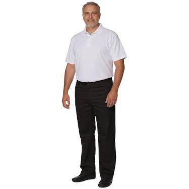Imagem de Calça Brim Uniforme Profissional para Trabalho Plus Size - DEMORGAN, P
