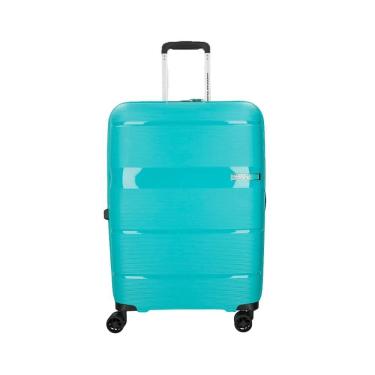 Imagem de Mala de Viagem American Tourister Linex, Azul, Tamanho M, Polipropileno, SAMSONITE