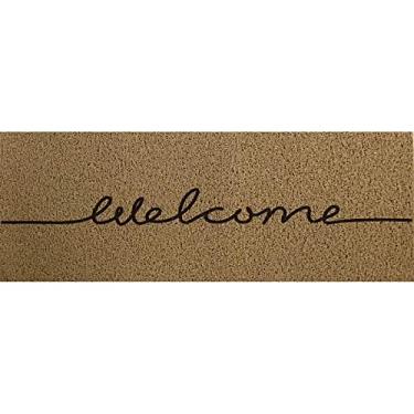 Imagem de Kapazi 01vilonwel - Capacho Vinil Long Welcome, Ouro