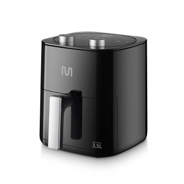 Imagem de Fritadeira Elétrica sem Óleo Air Fryer 3,5L 1350W 127V Preta Multi - GO229