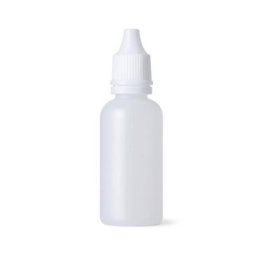 Imagem de Kit 100 Frascos Plásticos Conta Gotas 30ml Natural Gotejador - Embalev
