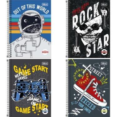 Imagem de Caderno Espiral 1/4 Capa Dura Pepper 80FLS. - Sao Domingos