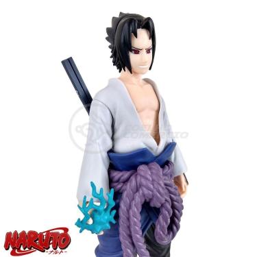 Imagem de Brinquedo Action Figure Sasuke Uchiha Shippuden 18Cm Colecionável Universo Ninja Ultimate