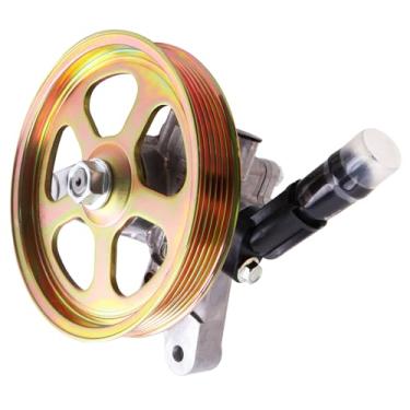 Imagem de ZHIKMIAO Bomba de direção hidráulica, com polia e suporte, compatível com Odyssey 2005-2010, Pilot 2005-2008, MDX 2007-2013, 3,5L 3,7L, substituição para 215442 965442 13346 56110-RGL-305