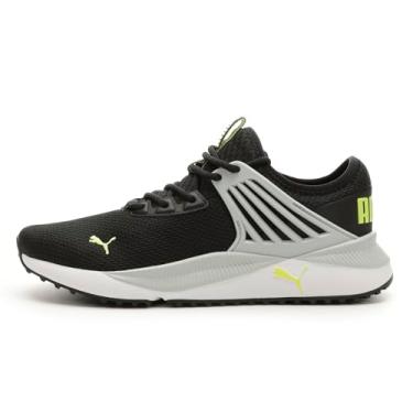 Imagem de PUMA Tênis masculino Pacer Future, Puma Preto, cinza platinado, 12