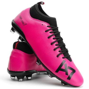 Imagem de Chuteira Campo Botinha A7 Original Futebol Ultra leve Lançamento-Masculino