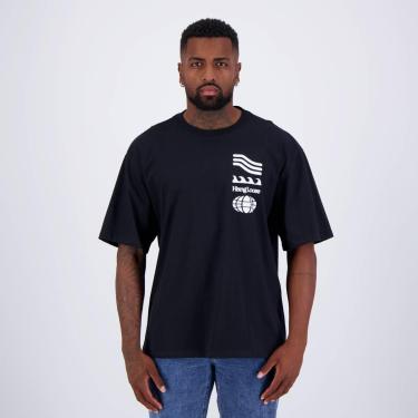 Imagem de Camiseta Hang Loose Wide Tee Preta-Masculino