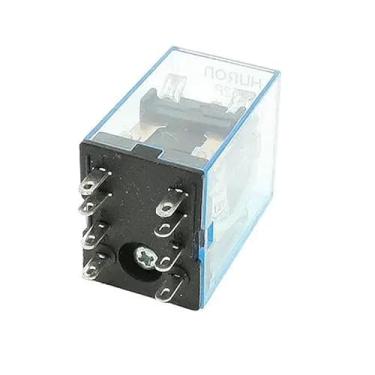 Imagem de HH52P DC 12V Bobina LED Relé de potência DPDT 8 pinos