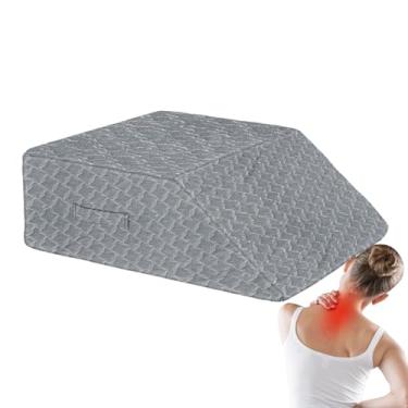 Imagem de Almofada de reforço para pernas, almofada de cunha de cama para dormir | Suporte ergonômico para pé, joelho, quadril, tornozelos, suporte para cama para relaxar, descansar, dormir, ler, relaxar em