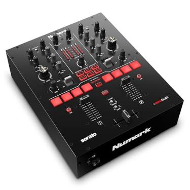 Imagem de Numark Scratch Mixer DJ, Dois Canais Scratch para Serato DJ Pro, Crossfader Innofader, Licença DVS, 6 Seletores de Efeitos de Acesso Direto, Performance Pads, Qualidade de Som de 24 Bits