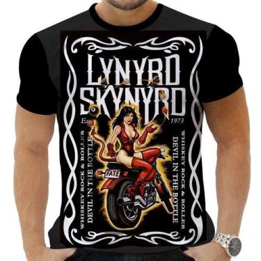Imagem de Camiseta Camisa Personalizada Rock Lynyrd Skynyrd Clássico 4 - Obsidia