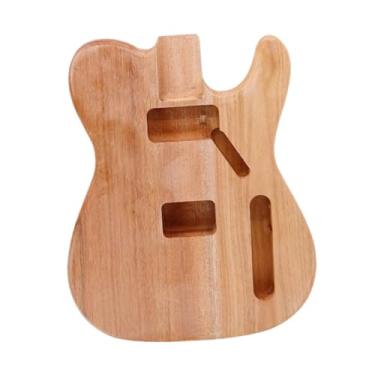 Imagem de Esquirla Corpo de guitarra elétrica, inacabado, substitua o seu próprio, guitarras, barril de guitarra DIY para luthiers, acessórios para iniciantes.