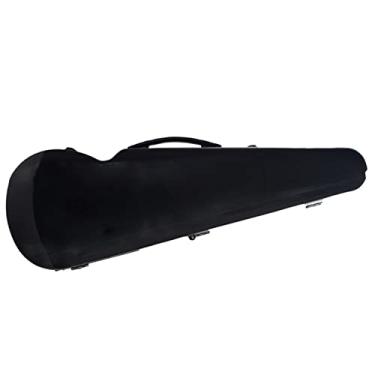 Imagem de Estojo Rígido Para Violino 4/4 Tamanho Completo Luxuoso Com Suspensão De Higrômetro Alto Brilho Fácil De Transportar Ultraleve Tamanho Completo Estojo de Violino (Color : 01)