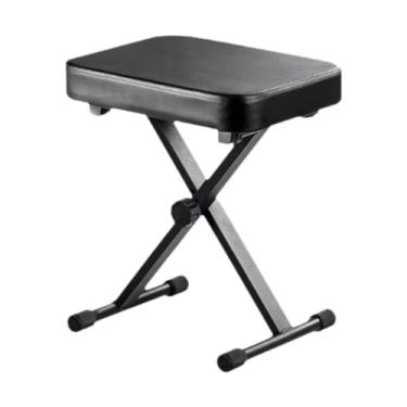 Imagem de Luwecf Banco de Piano, Dobrável E Anti -slip Teclado Assento X Estilos Bate -piano Portátil para Instrumento Musical de Pipa Estágio de Tocação