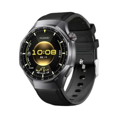 Imagem de Pulseira De Couro E Silicone De 22mm Para Huawei Watch GT6 6Pro GT5 GT