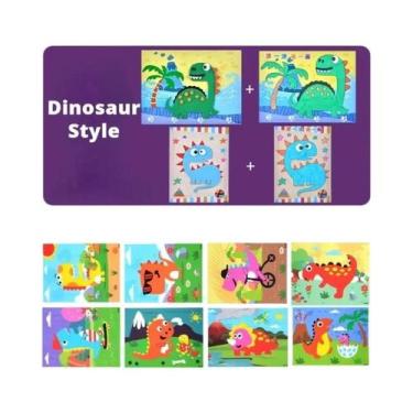 Imagem de Adesivos De Quebra-Cabeça 3D Em EVA Para Crianças, Brinquedos Educativ