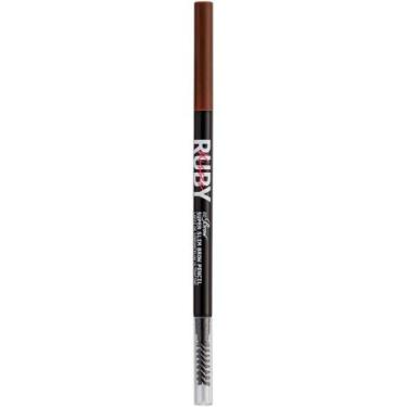 Imagem de Lápis de Sobrancelha Chocolate Brown Go Brow Ultrafino Ruby Kisses 0,0