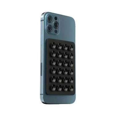 Imagem de Suporte De Telefone Multifuncional Com Ventosa De Silicone Antiderrapa