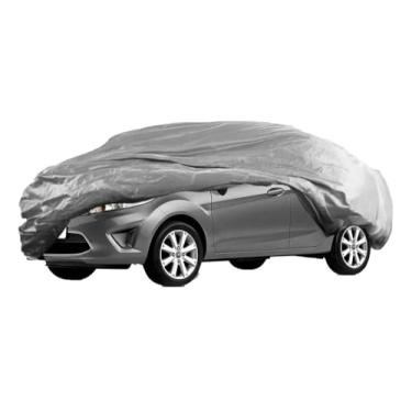 Imagem de Capa de Carro Impermeável Grossa com Forro Reforçado - Protetor Solar Automotivo Resistente a Chuva, Poeira e Raios UV(G)