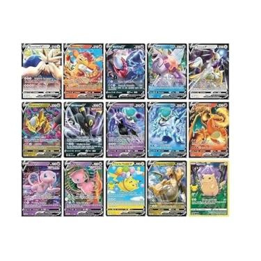 Imagem de 80 Cartas Pokemon Nenhuma Repetida com 02 Cartas Ultra Rara