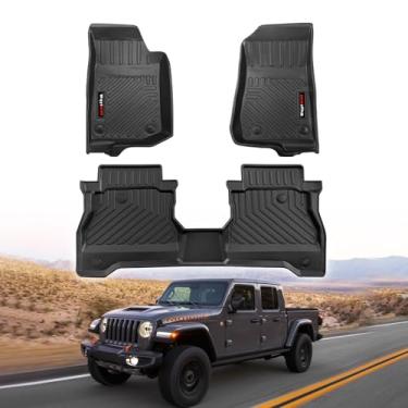 Imagem de Tapete de proteção TPE para Jeep Gladiator JT 2020-2025 2026 para acessórios Jeep Gladiator (tapetes de chão)