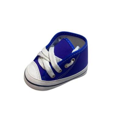 Imagem de Tênis Sapatinho Star Bebê Recém Nascido Cano Alto Menina Menino - XUKI