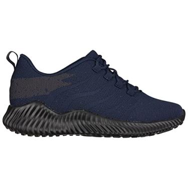 Imagem de CALTO Tênis esportivo masculino invisível que aumenta a altura – Tênis esportivo ultraleve – 6 cm mais alto, Azul, 11