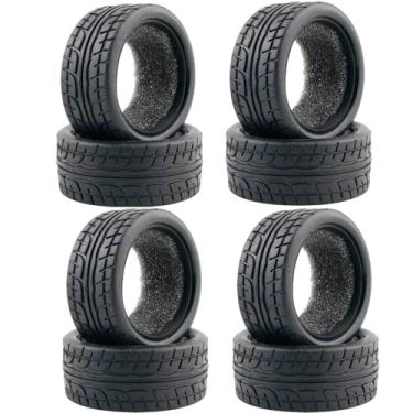 Imagem de 8pcs 1/10 RC Drift Tires 65 * 26mm for On Road Racing Car Drift RC Touring Car (Style B)