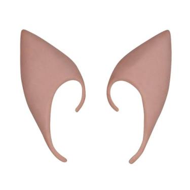 Imagem de Orelhas De Elfo Longas Anime para Cosplay Festa Fantasia de Halloween