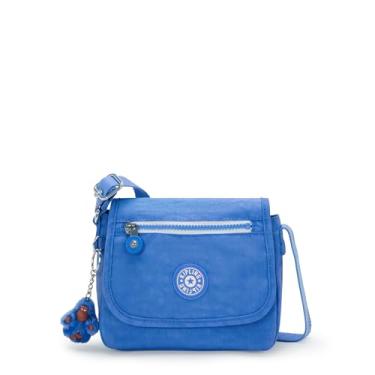 Imagem de Kipling Mini transversal Sabian feminina, bolsa leve para o dia a dia, bolsa de ombro, Azul Bouncy, 7.75''L x 5.75''H x 3.25''D