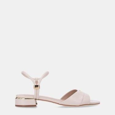 Imagem de Sandália Rasteira Couro Luz da Lua - 80910003-Feminino