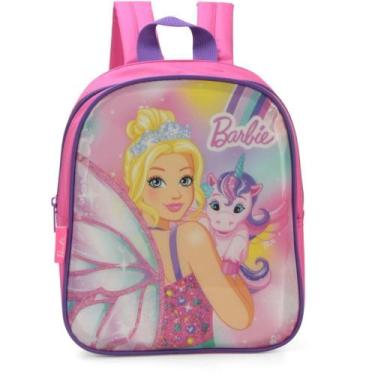 Imagem de Mochila Infantil Barbie Petit P Roxo - Luxcel