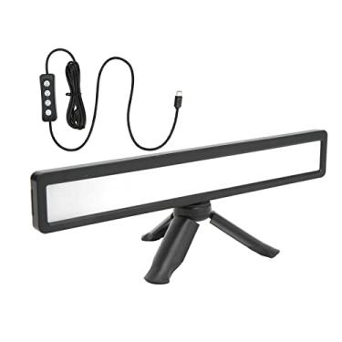 Imagem de Cryfokt Mini Luz de Preenchimento LED Luz de Preenchimento de Conferência de Brilho Suave Com Clipe para Fotografia de Vídeo, de Portátil 2500-9000K 3 Temperaturas de Cor para Transmissão Ao Vivo