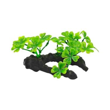 Imagem de Planta Artificial De Tronco De Tartaruga Para Aquário, Decoração De Ma