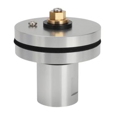 Imagem de Foruly CB Suporte em disco de antena – Base redonda de alumínio 6061 de 7,6 cm com arruela de borracha sólida e parafuso de aterramento para caminhão RV Semi - rosca de 3/8-24, fácil instalação com