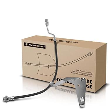 Imagem de A-Premium Mangueira hidráulica de freio dianteiro compatível com modelos Ford - Para F-450 Super Duty, para F-550 Super Duty, 2008 2009 2010, 6.8L 6.4L - Substituir # AC3Z2078C