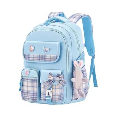 Imagem de Mochila Ergonômica Grande E Leve À Prova d'Água Para Alunos Do Ensino 