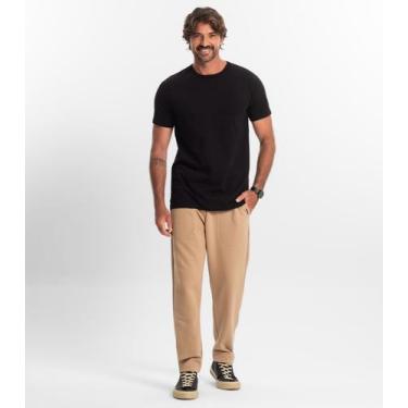 Imagem de Calça Masculina Moletom Premium Diametro Marrom, G3, Marrom