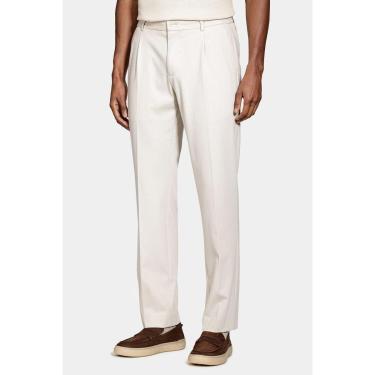 Imagem de Calça Aramis Alfaiataria Cós Elástico e Bolsos Areia-Masculino