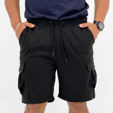 Imagem de Bermuda Gangster Cargo de Moletom Masculina-Masculino