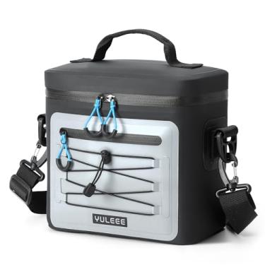Imagem de Yuleee Bolsa térmica, caixa de gelo à prova de vazamento para praia, acampamento, viagem, piquenique