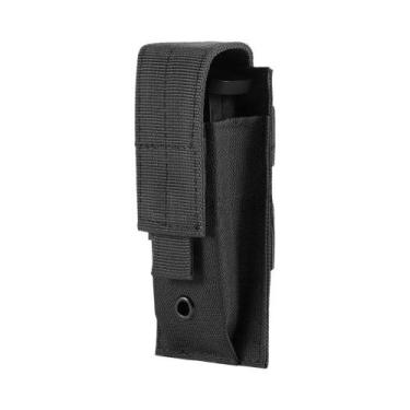 Imagem de Bolsa Tática Para Magazines De Pistola Dupla De 9mm, Suporte Para Lant
